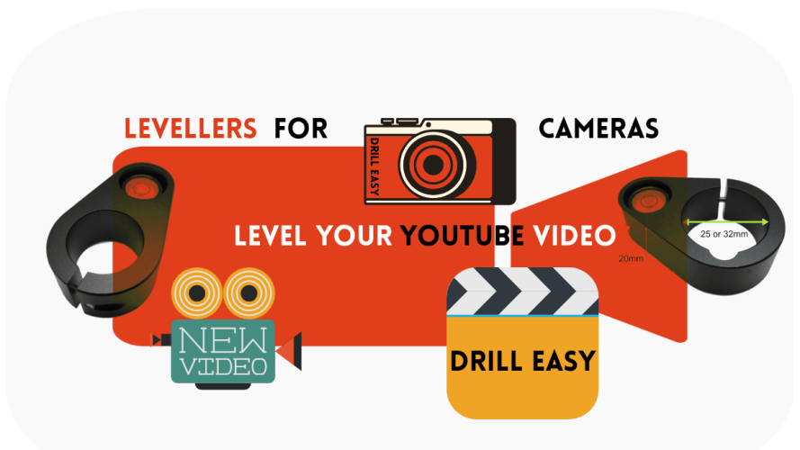 25mm & 32mm Spirit Level For Camera